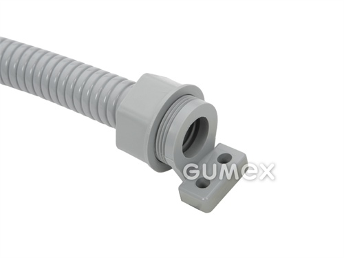 Konektor AUH 176 pre chráničky 45mm, k priskrutkovaniu, mat.PA6, -35°C/+80°C, IP54